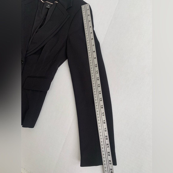 White House Black Market Women’s Blazer Jacket Black Size 00 - Picture 8 of 16